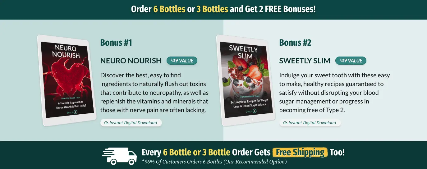 Bonuses Gluco6
