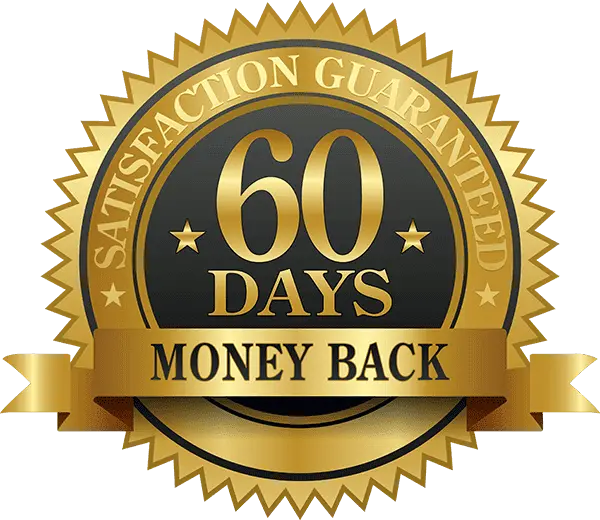 60 days Money Back Guarantee Gluco6